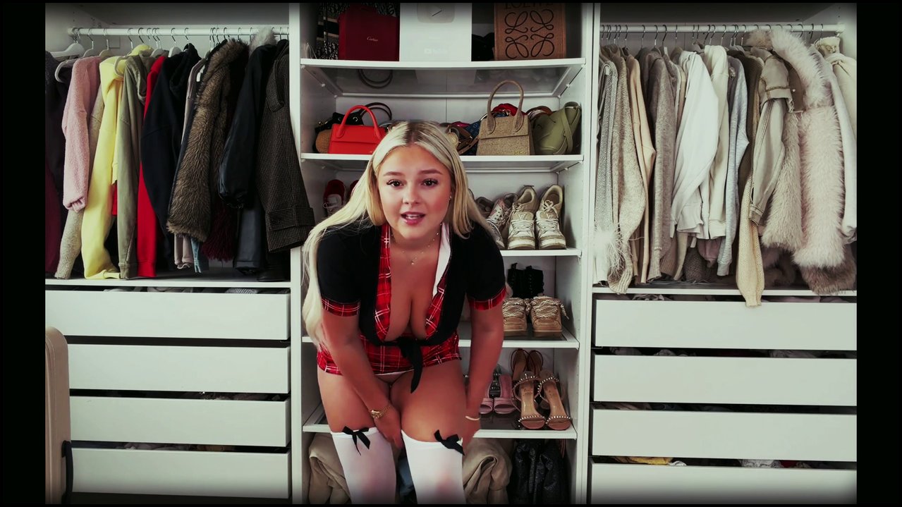 Wild Video by Brooke M. the red Skirt try on and more