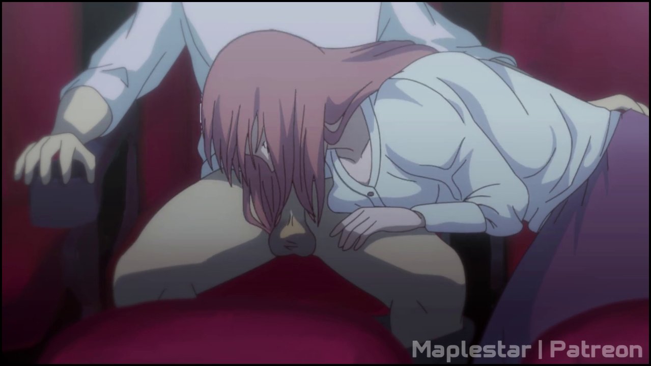 Makima Blowjob in the Cinema Hentai [Maplestar] Chainsaw Man