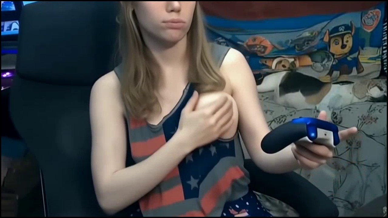 Once upon a time Savanna of Gals O’Gurk Boob Popped out