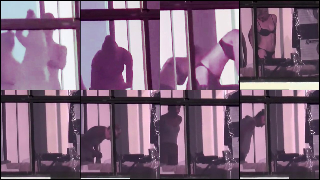 Looking into the Window on a spy cam